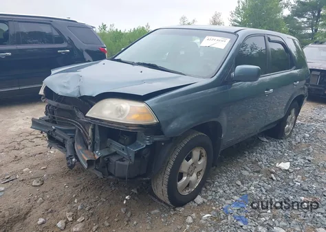 2005 Acura Mdx из США, поврежденный, VIN 2HNYD18235H500752